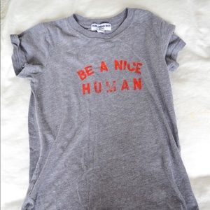 Suburban Riot Girls Be A Nice Human Vintage TShirt
